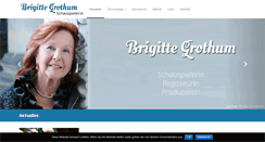 Desktop Screenshot of brigitte-grothum.de